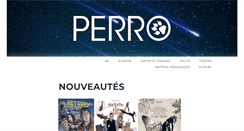 Desktop Screenshot of perroediteur.com