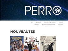 Tablet Screenshot of perroediteur.com